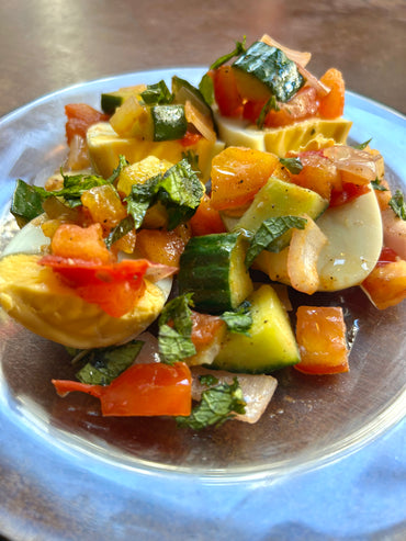 Oeuf au kachumbari