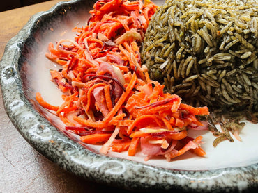 Riz djon djon et son pikliz