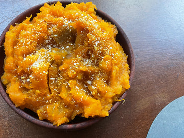Ayan (purée de patate douce au zomi)